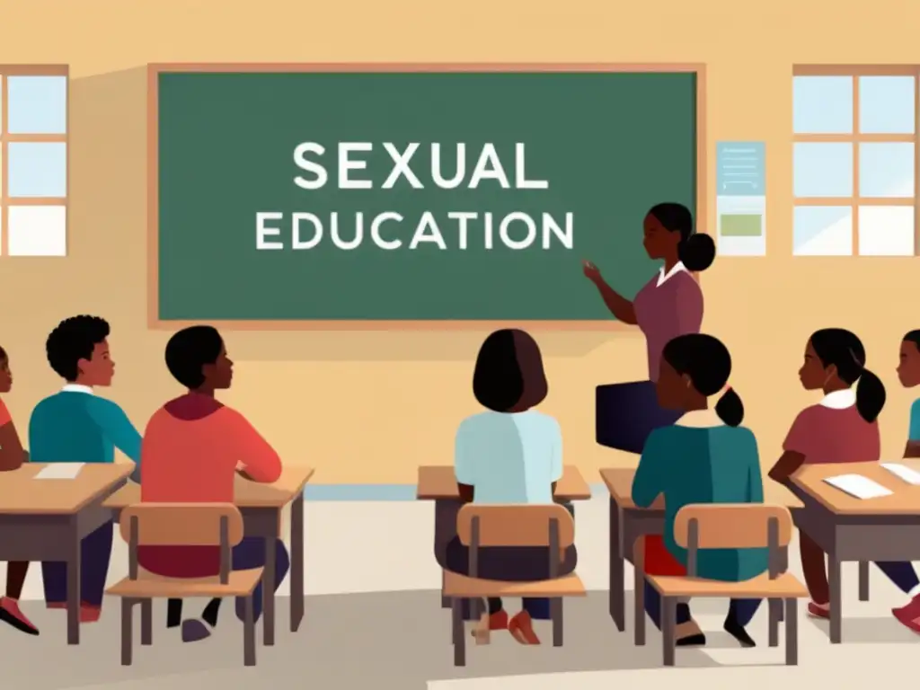 Conversación abierta sobre educación sexual en escuela rural