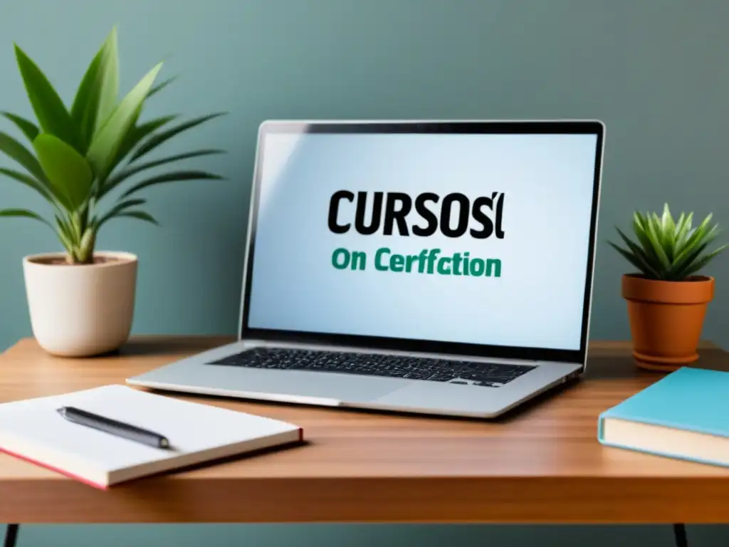 Ambiente sereno y organizado para cursos con certificación online en Uruguay