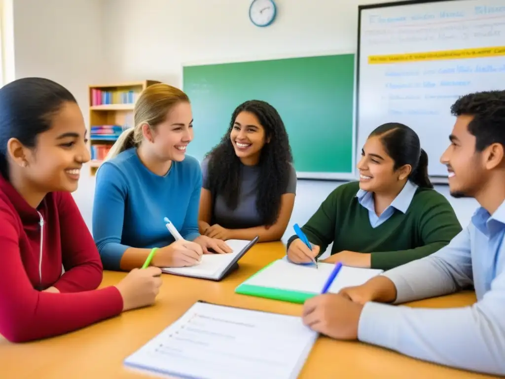 Un aula inclusiva en Uruguay con estrategias docentes para superar barreras lingüísticas