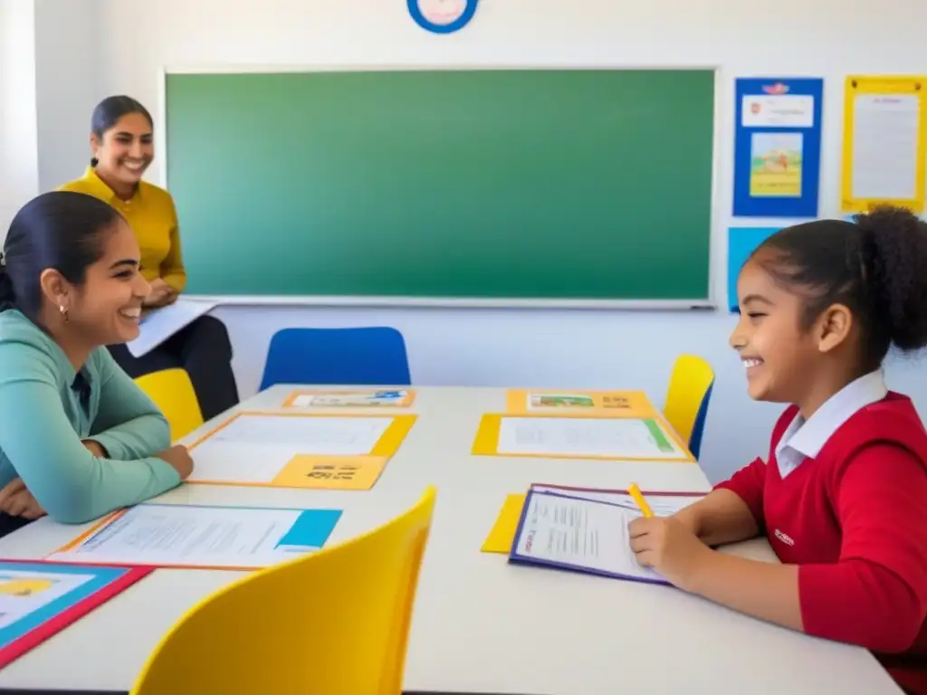 Un aula inclusiva y serena en Uruguay, con diversidad y colaboración