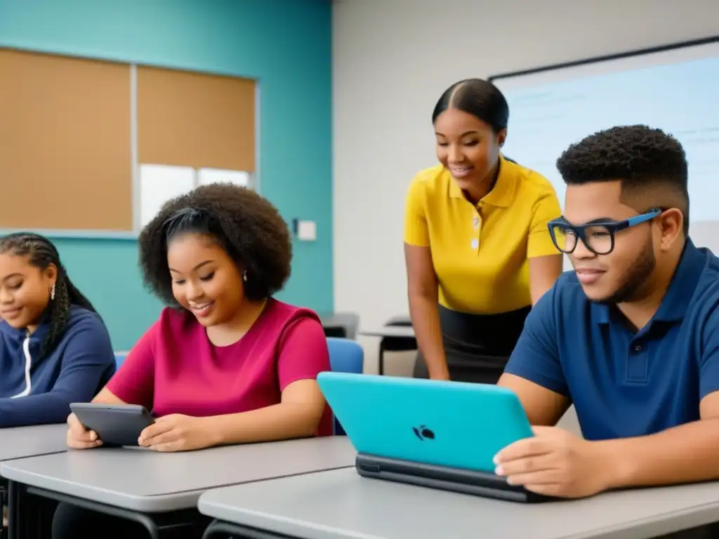 Un aula inclusiva en Uruguay con tecnologías asistivas para estudiantes diversos