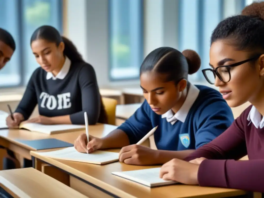 Un aula moderna y diversa en Uruguay