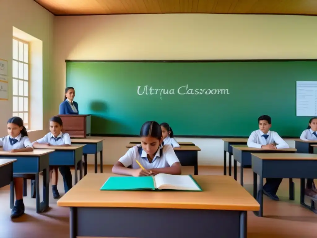 Una aula en Uruguay con Realidad Aumentada en Educación: modelos 3D, figuras históricas y contenido educativo integrado