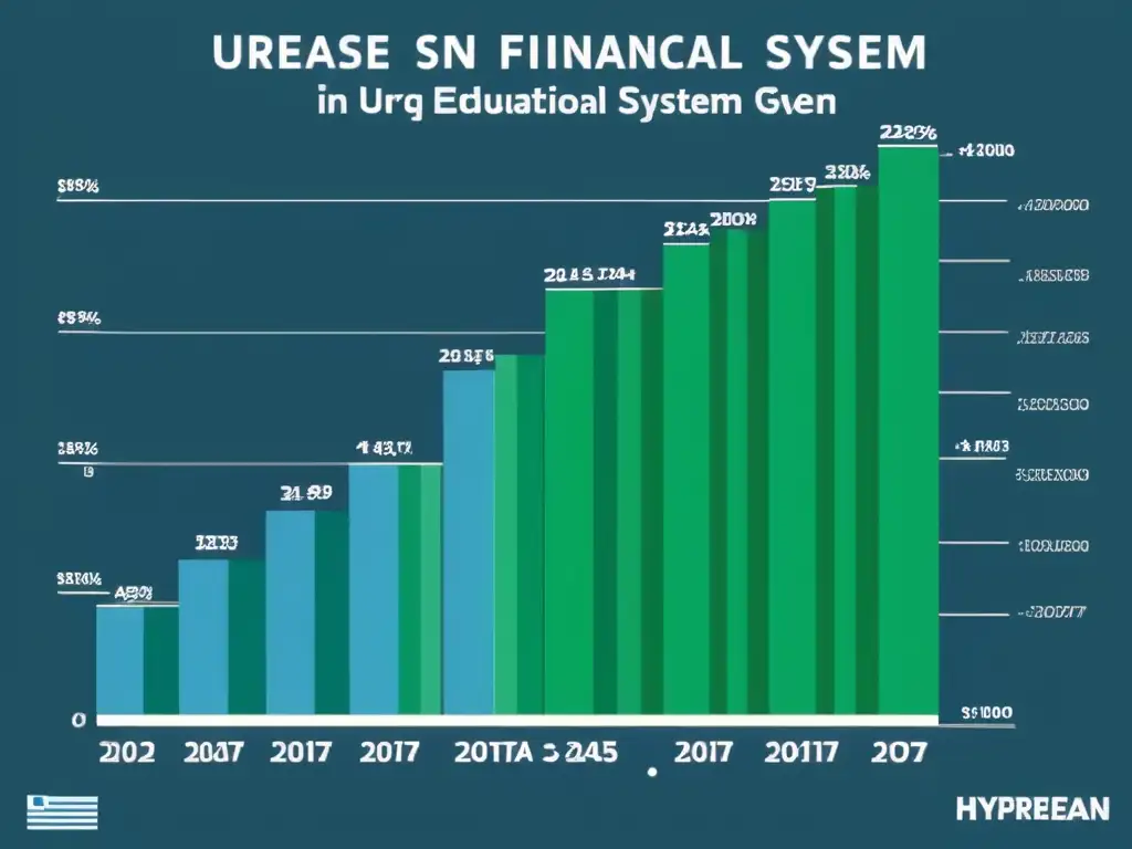 Detallada ilustración de inversión financiera en reformas educativas Uruguay en la última década