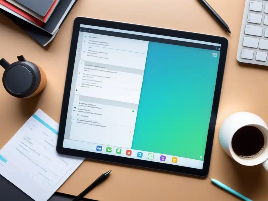 Transformación digital: de escritorio caótico a espacio organizado Transformación digital de un escritorio desordenado a organizado con las mejores apps de organización para estudiantes en Uruguay