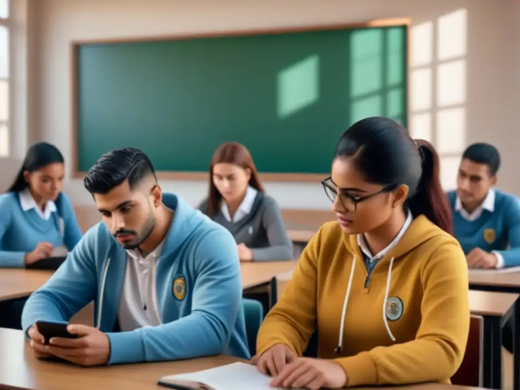 Diversidad y tecnología en aulas virtuales: estudiantes uruguayos colaborando