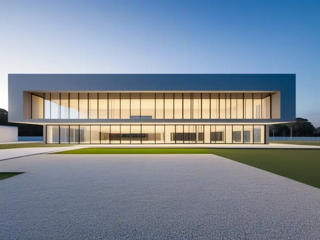 Edificio escolar moderno en Uruguay, reflejo de la educación técnica y tendencias actuales