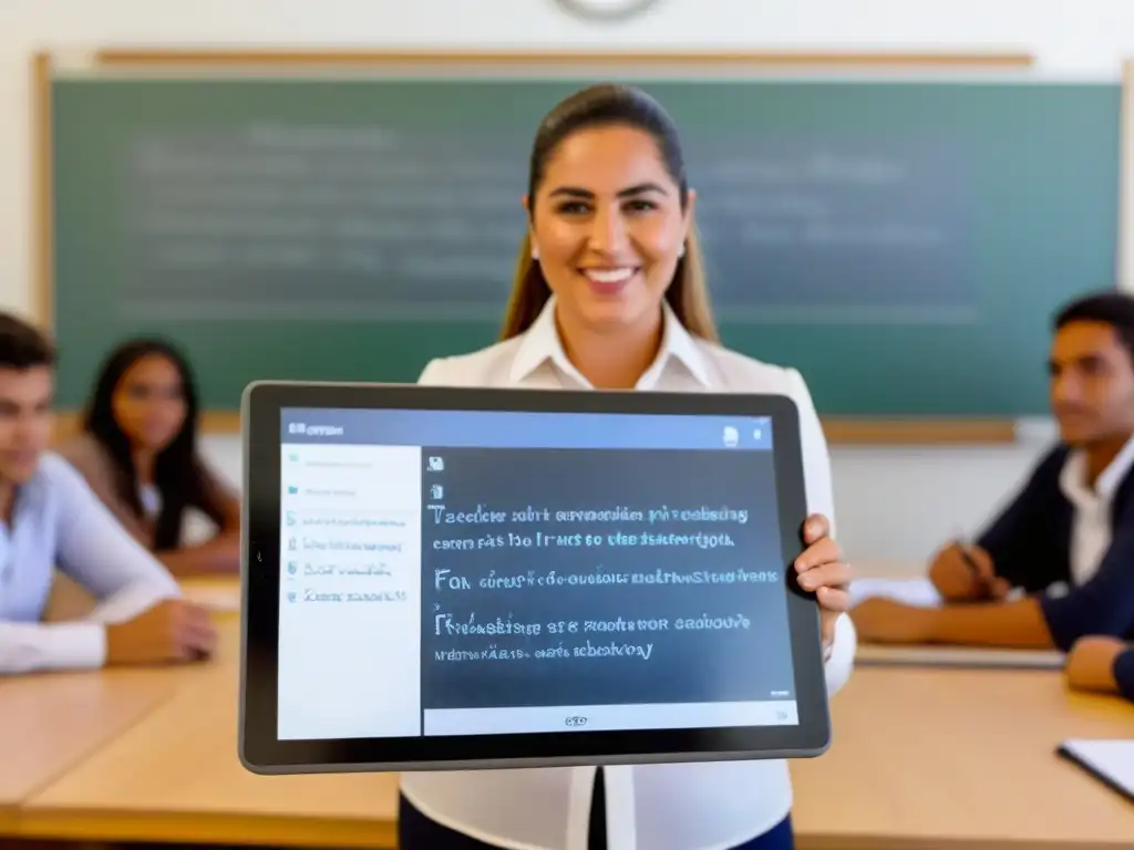 Educadores en Uruguay integrando tecnología y tradición en enseñanza híbrida