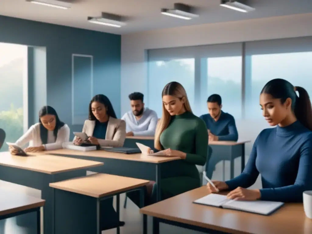 Estudiantes diversas en actividades de aprendizaje con diseño universal para el aprendizaje en Uruguay