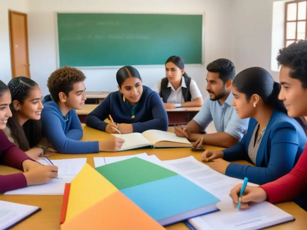 Estudiantes diversos participan en evaluación participativa en Uruguay