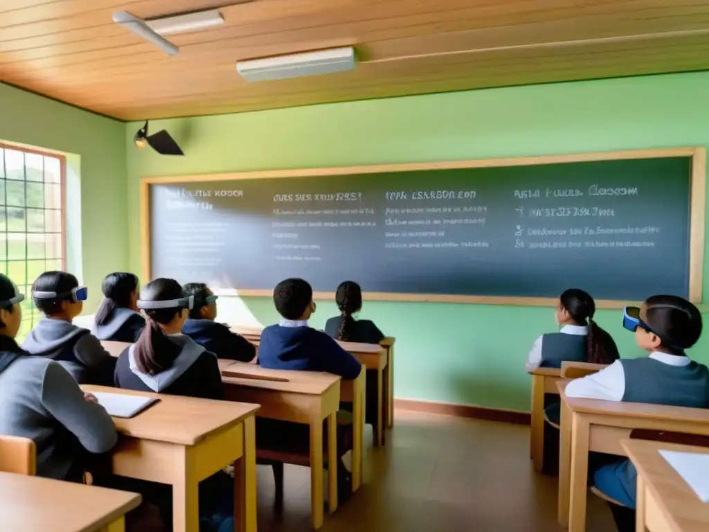 Estudiantes de Uruguay disfrutan de educación con realidad aumentada en aula rural