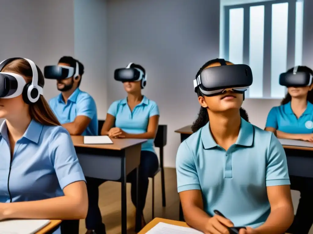 Estudiantes uruguayos inmersos en la realidad virtual en educación