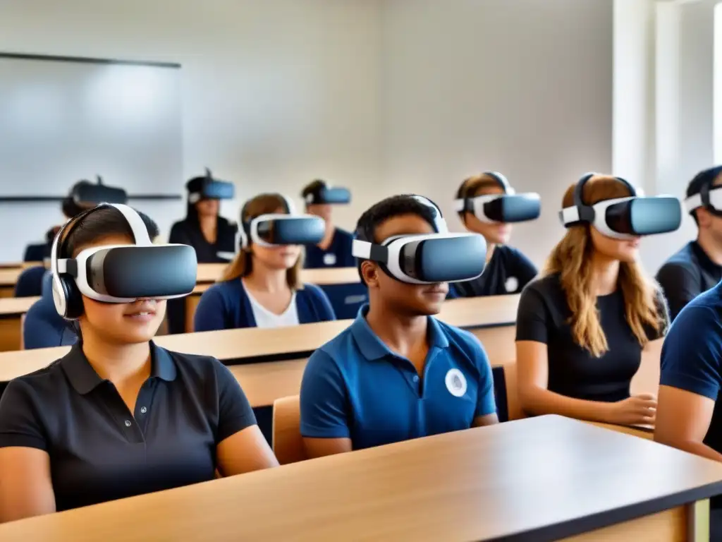 Estudiantes uruguayos inmersos en la realidad virtual, maravillados con la innovación educativa