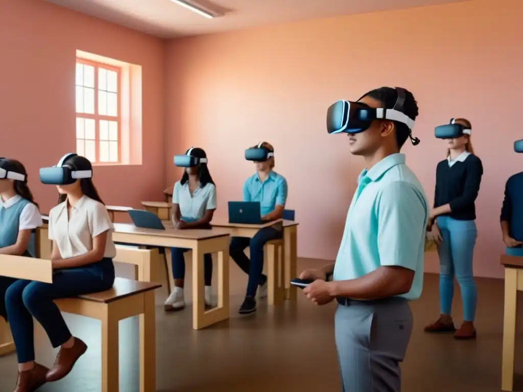 Estudiantes uruguayos explorando Realidad Virtual en Educación Uruguay