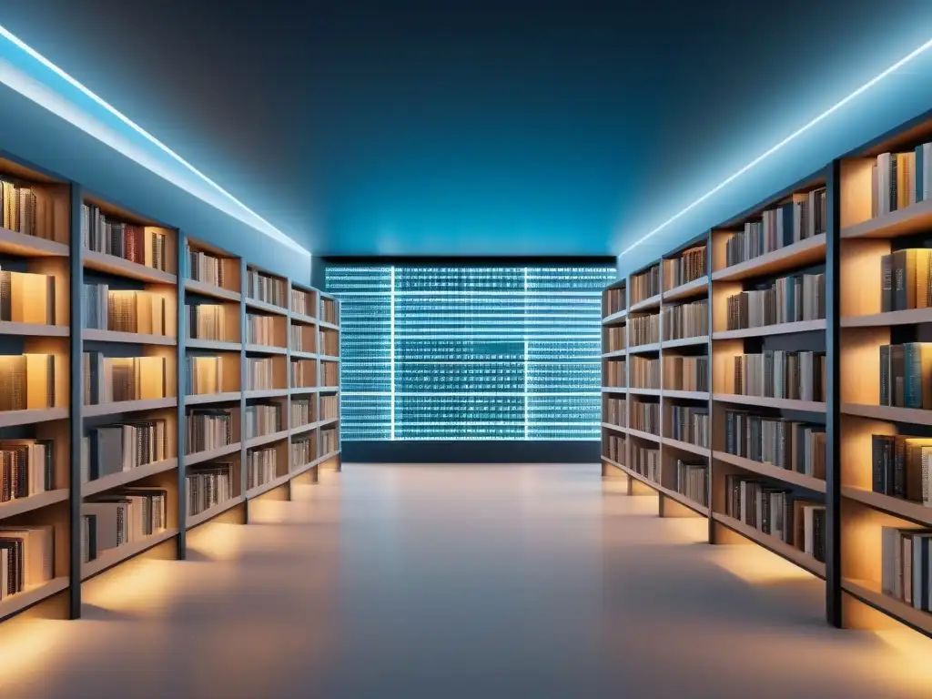 Futurista biblioteca digital en Uruguay con libros virtuales en red Blockchain