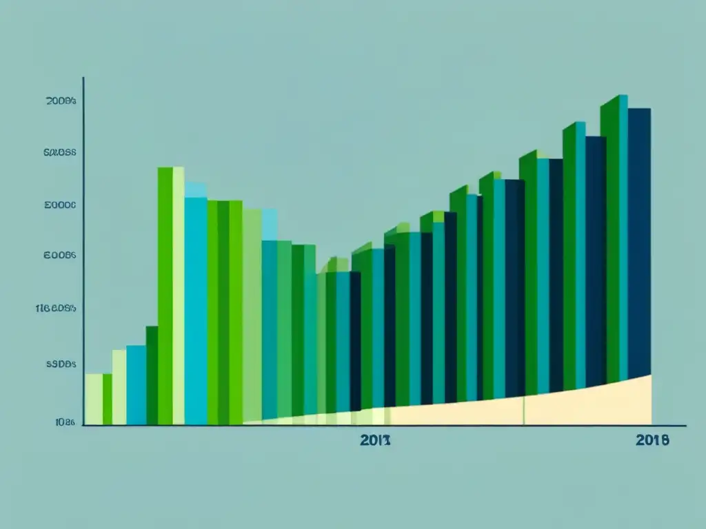 Gráfica detallada del crecimiento económico en Uruguay tras impacto políticas educativas