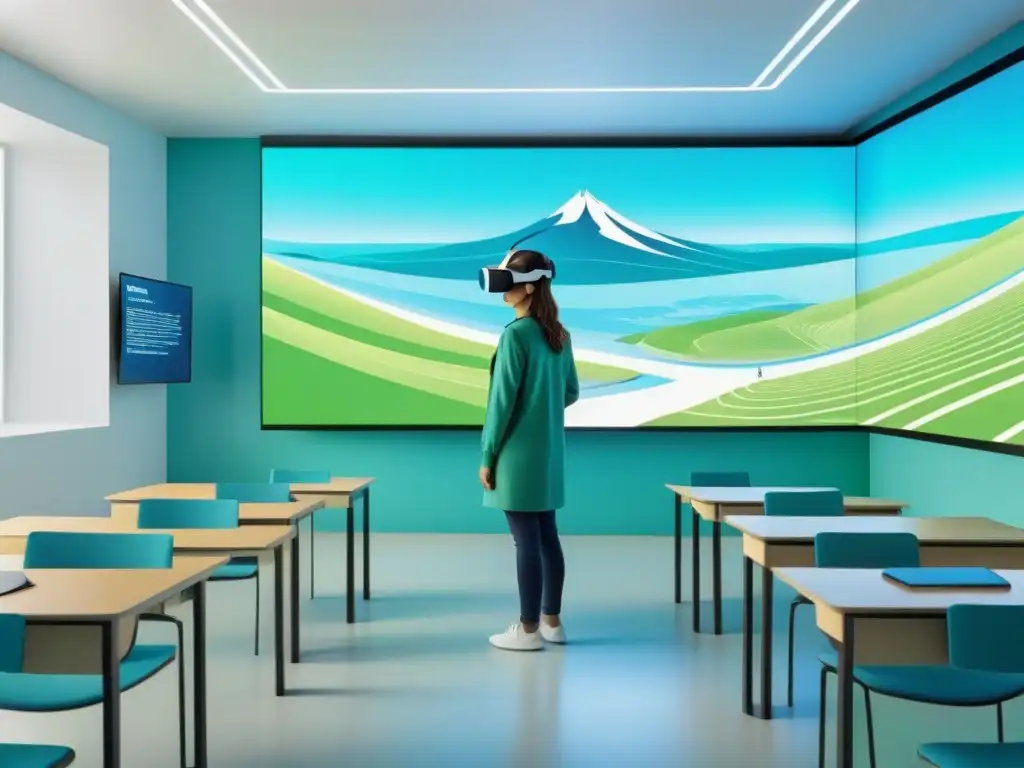 Innovadora gamificación en educación a distancia en Uruguay: aulas futuristas, realidad virtual y mapas digitales