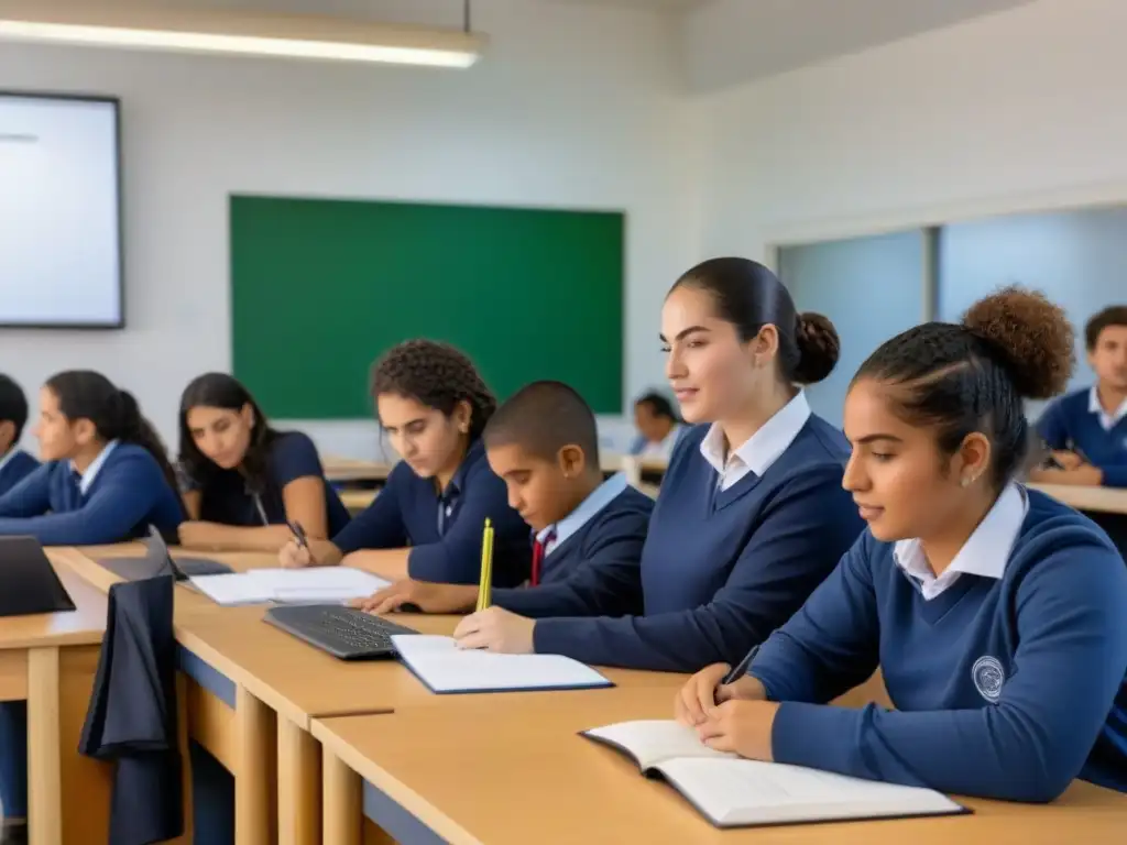 Innovadora educación técnica en Uruguay: aulas inclusivas y diversas para el progreso