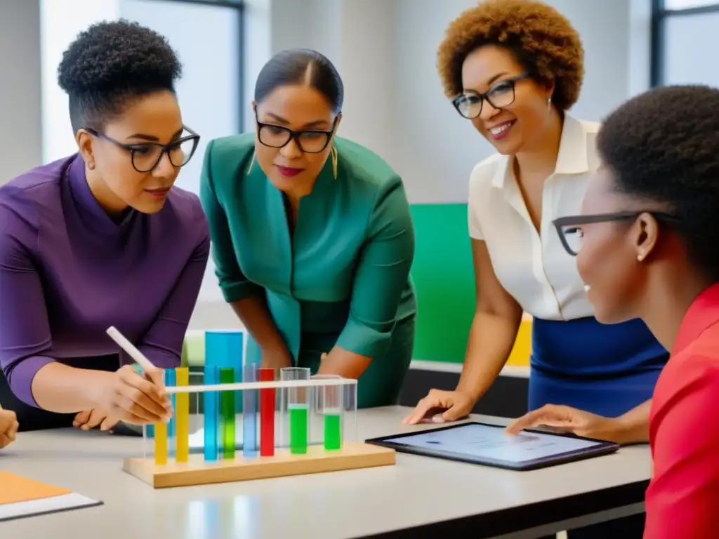 Inspirador taller de desarrollo profesional docentes STEM en Uruguay con diversidad y colaboración