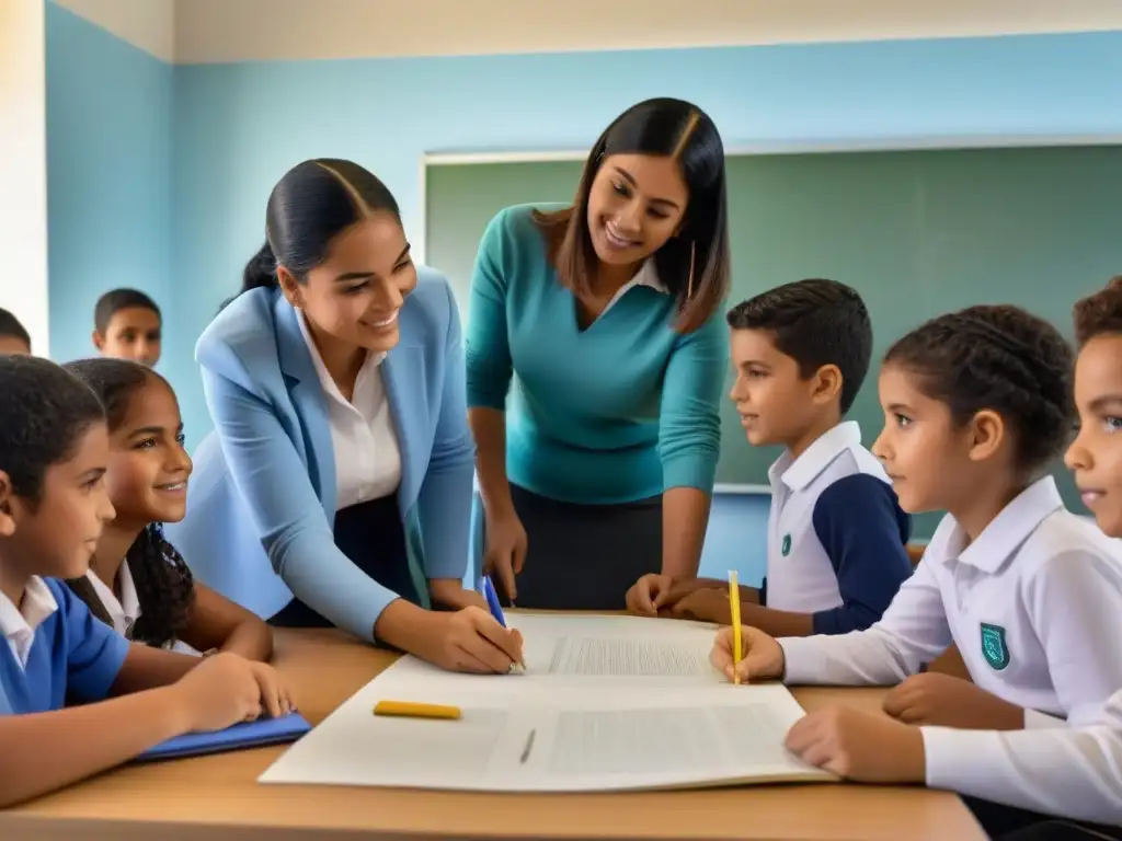 Inspiradora escena educativa inclusiva en Uruguay con ONGs promoviendo la educación inclusiva