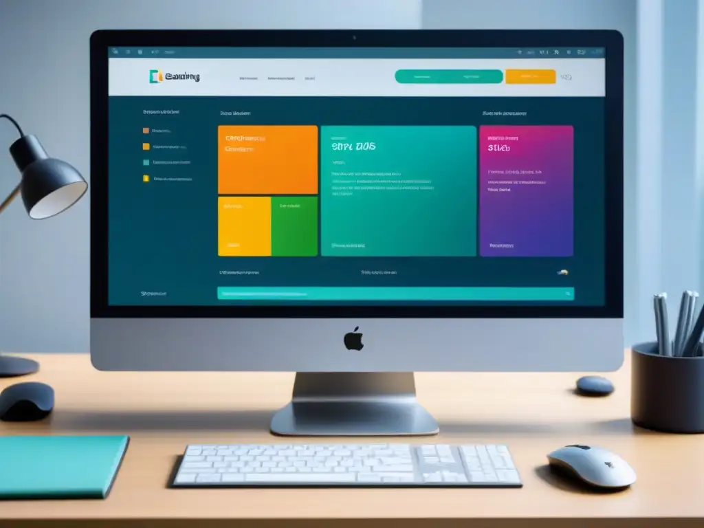 Un moderno y elegante diseño de plataforma elearning para aprendizaje autónomo en Uruguay