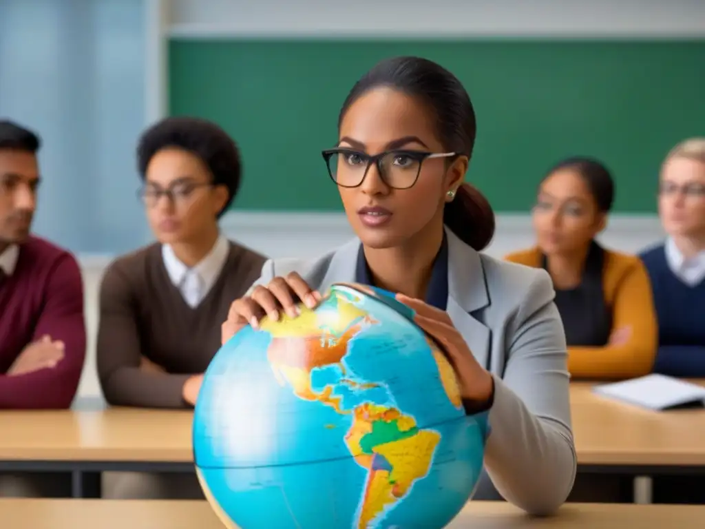 Profesora inspira aulas multiculturales con diversidad cultural y aprendizaje en estudiantes atentos