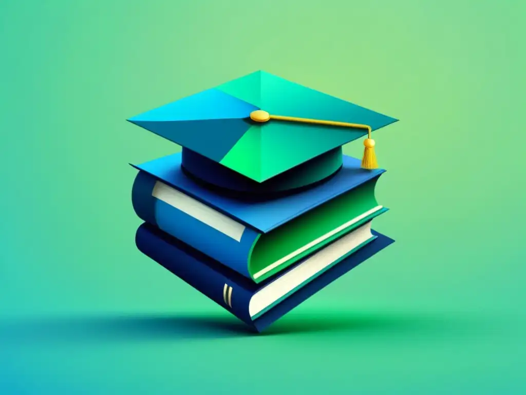 Red educativa blockchain en forma de Uruguay: innovación y progreso Una red blockchain conectada en forma de Uruguay, con símbolos educativos integrados sutilmente
