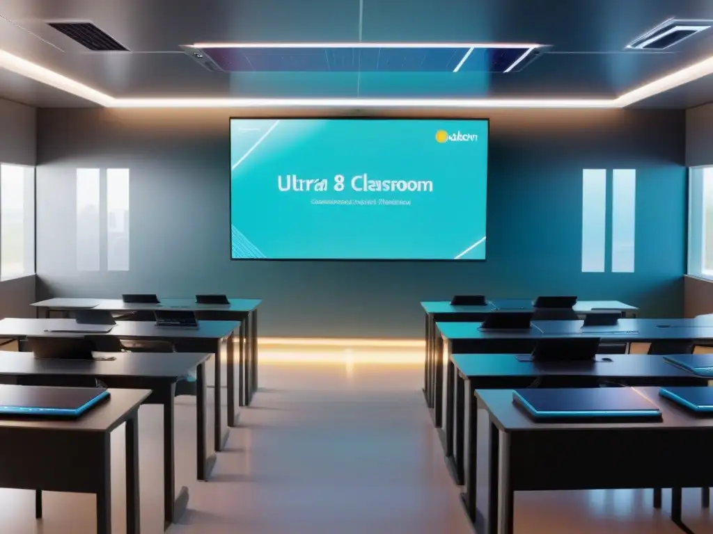 Una sala de clases futurista en Uruguay con Tecnologías AdTech en educación