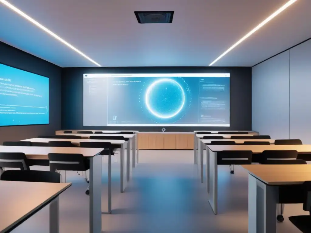 Salón futurista en Uruguay con tecnología AI integrada