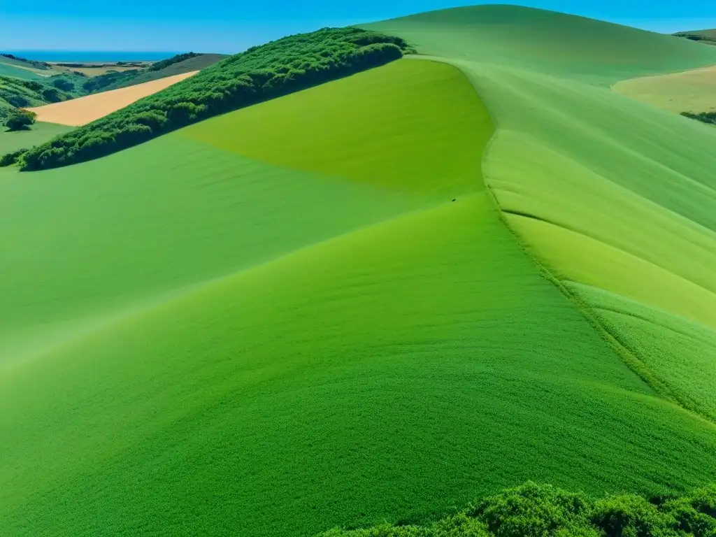 Serena belleza natural: paisaje verde en Uruguay