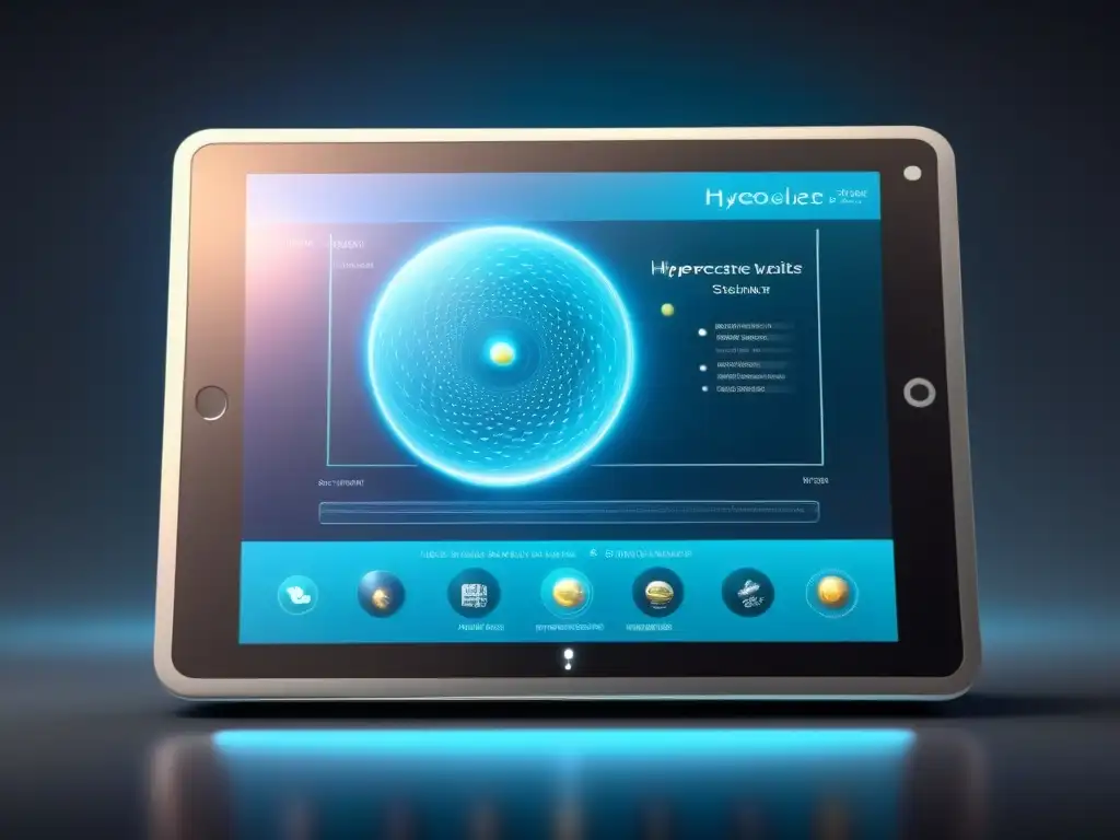 Sumérgete en un mundo de ciencia y aprendizaje con este moderno tablet educativo