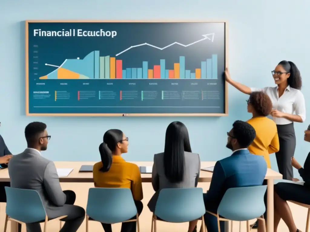Un taller de educación financiera accesible en Uruguay: diversidad, participación y aprendizaje en un aula moderna
