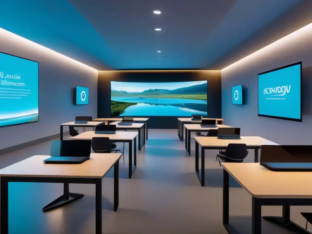 Clase futurista en Uruguay: realidad virtual y aprendizaje inmersivo Inmersión total en la educación de Uruguay con Realidad Aumentada y tecnología futurista