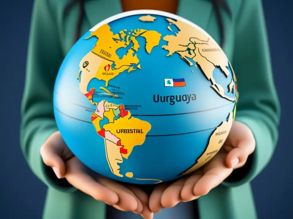 Universidades uruguayas conectadas globalmente, resaltando la importancia de agencias internacionales de acreditación en Uruguay