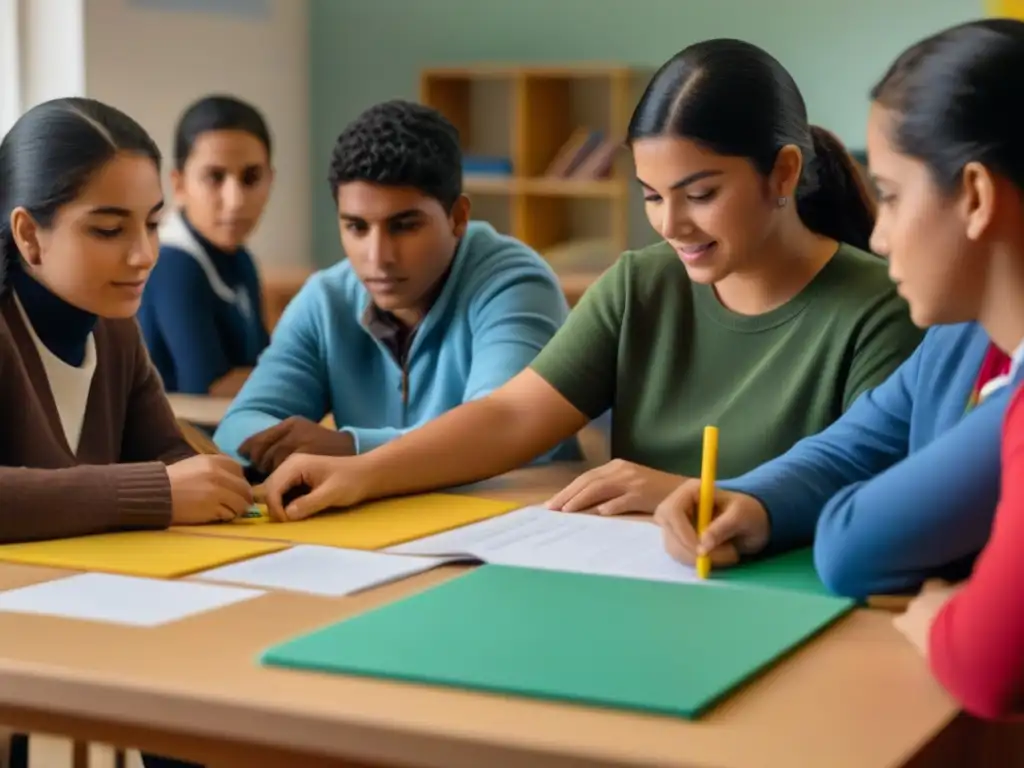 Vibrante aprendizaje colaborativo en Uruguay con Evaluación proyectos aprendizaje servicio Uruguay