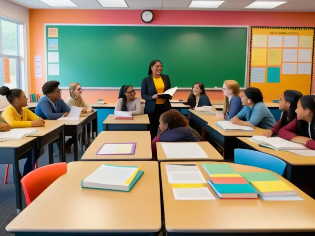 Vibrante discusión en aula diversa fomenta Narrativas de género en educación