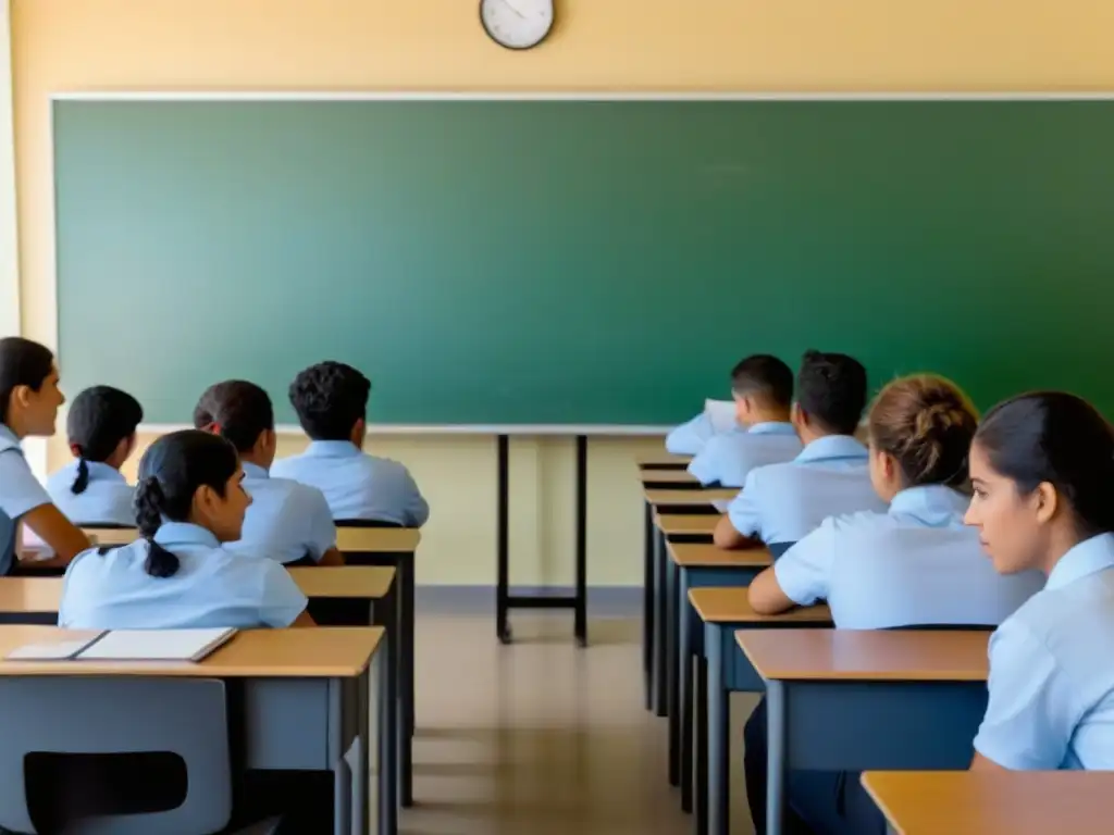Vívida evaluación de competencias educativas en aula uruguaya: simulaciones y tecnología integran alumnos en dinámica interacción